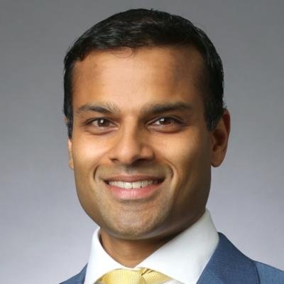 Roshan P. Shah, fellowship faculty at Columbia University Frank E. Stinchfield Adult Reconstruction Fellowship
