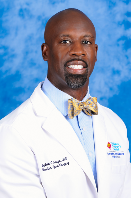 Stephen George, fellowship faculty at Nicklaus Children's Hospital Pediatric Orthopedic, Sports Medicine and Spine Institute