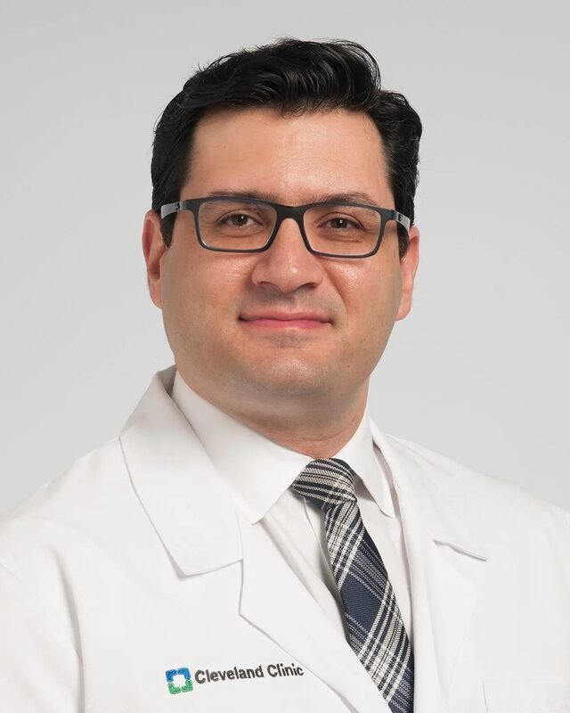 Vahid Entezari, fellowship faculty at Cleveland Clinic Foundation