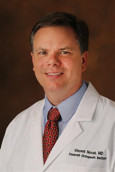 Vincent Novak, fellowship faculty at Vanderbilt University Medical Center Department of Orthopaedic Surgery