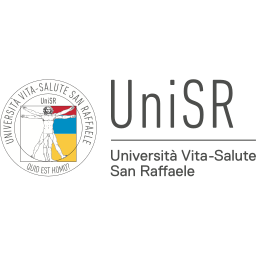 Università Vita-Salute San Raffaele with Gruppo San Donato hospitals (IRCCS Ospedale San Raffaele, IRCCS Policlinico San Donato, IRCCS Istituto Ortopedico Galeazzi) logo